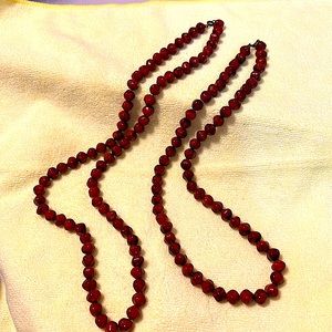 Vintage bead necklaces